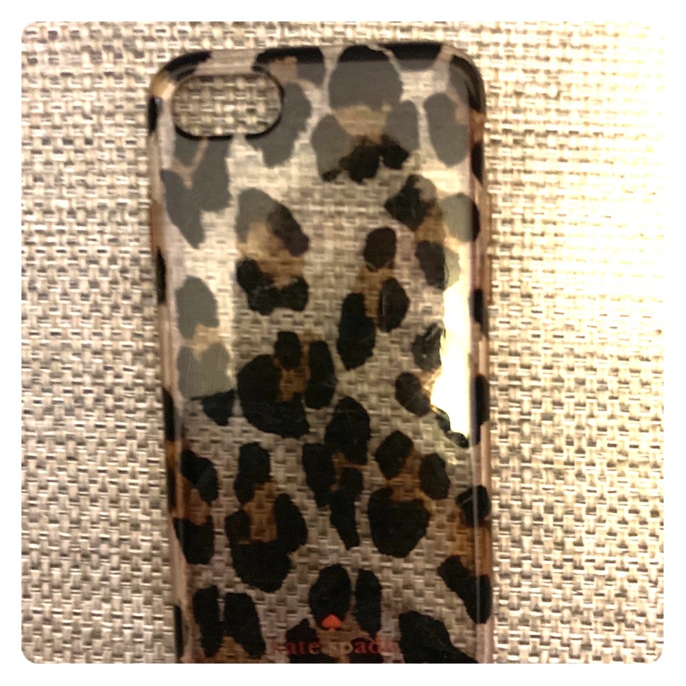 Kate spade leopard iPhone 7 case
